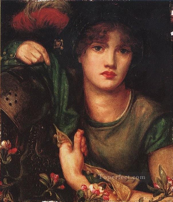 My Lady Greensleeves Pre Raphaelite Brotherhood Dante Gabriel Rossetti Oil Paintings
